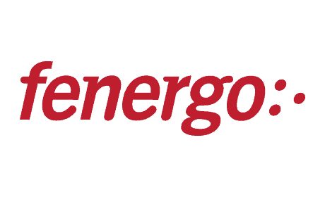 fenergo tech company logo red