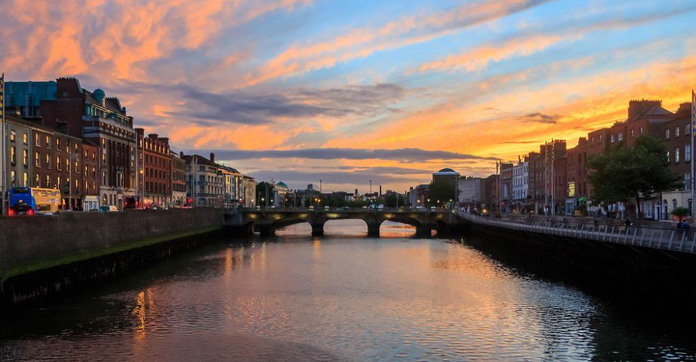 Picture of Dublin, which is Ireland's tech central