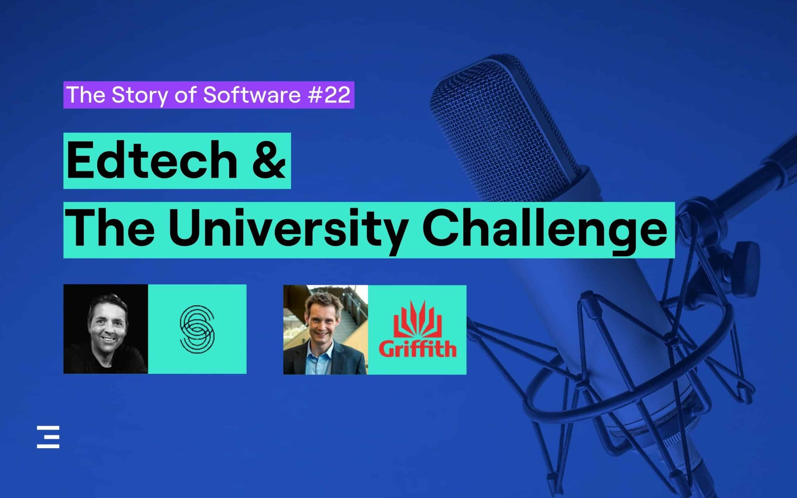 Edtech and the university challenge episode on the story of software podcast