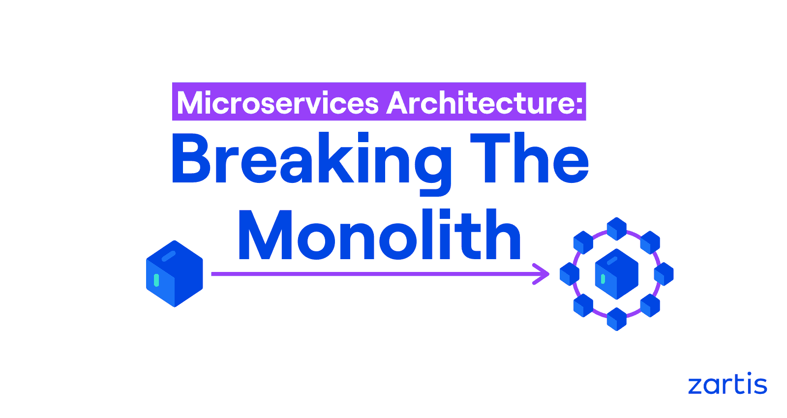 breaking the monolith architecture into microservices