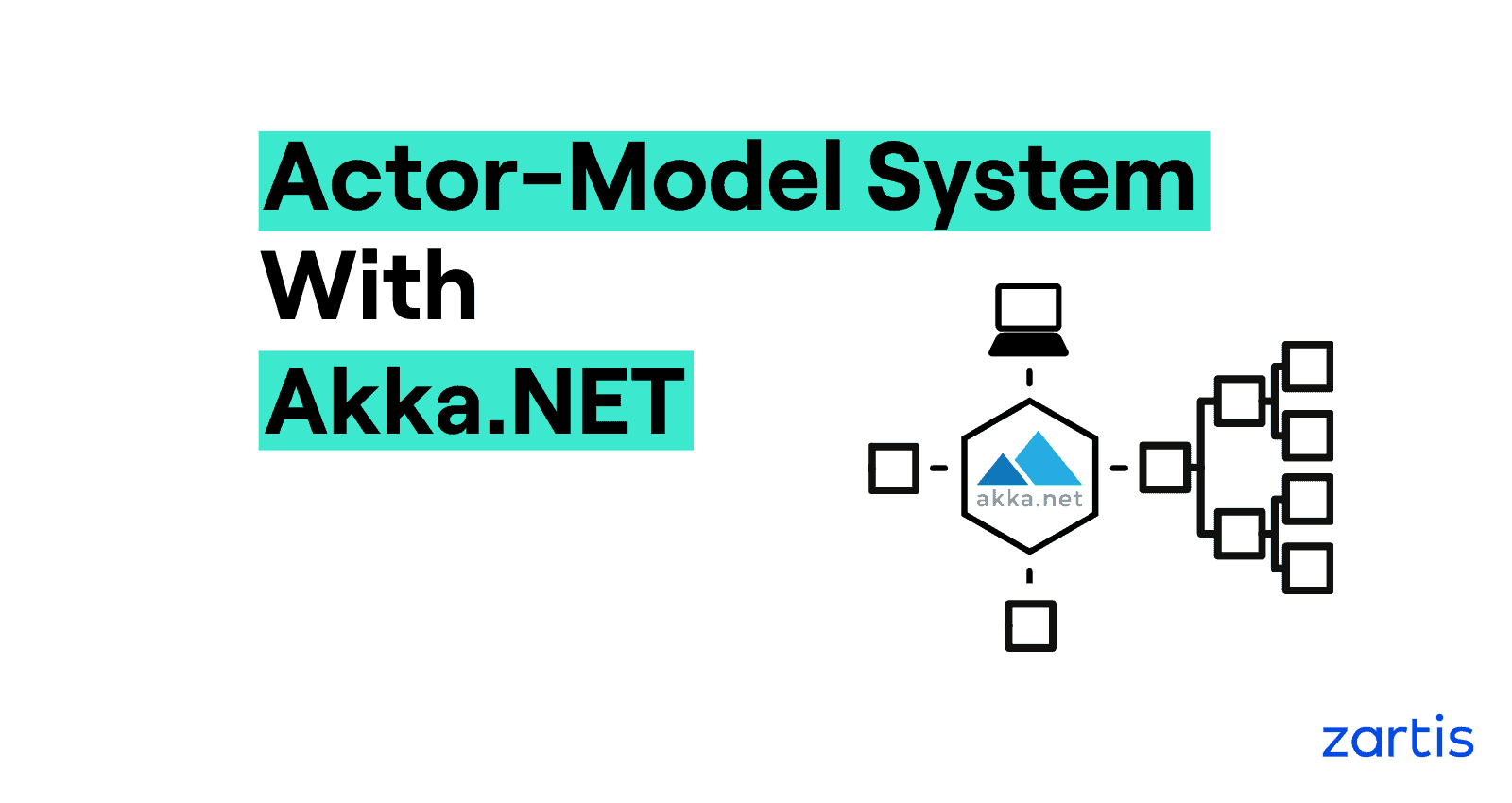 actor-model system with akka.NET