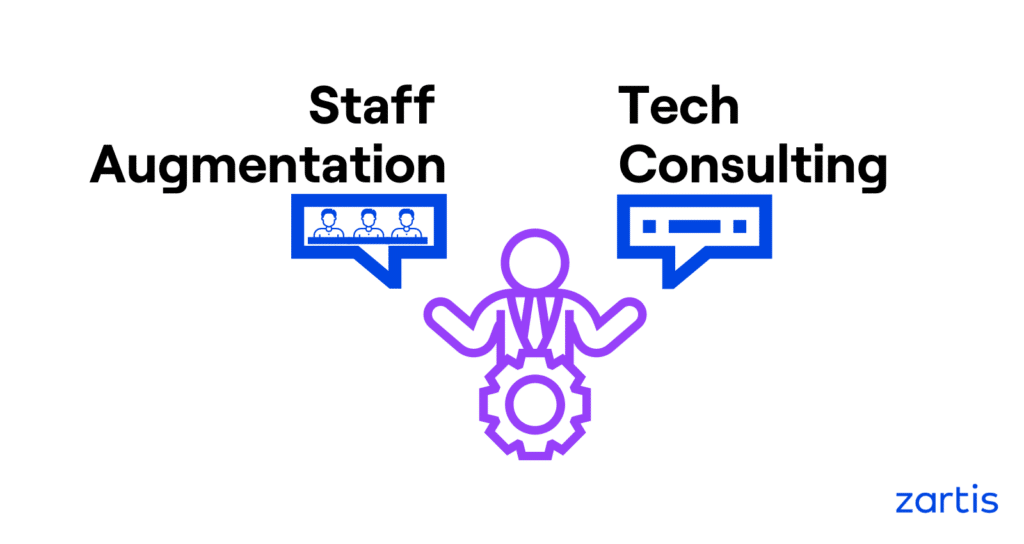 staff augmentation vs consulting