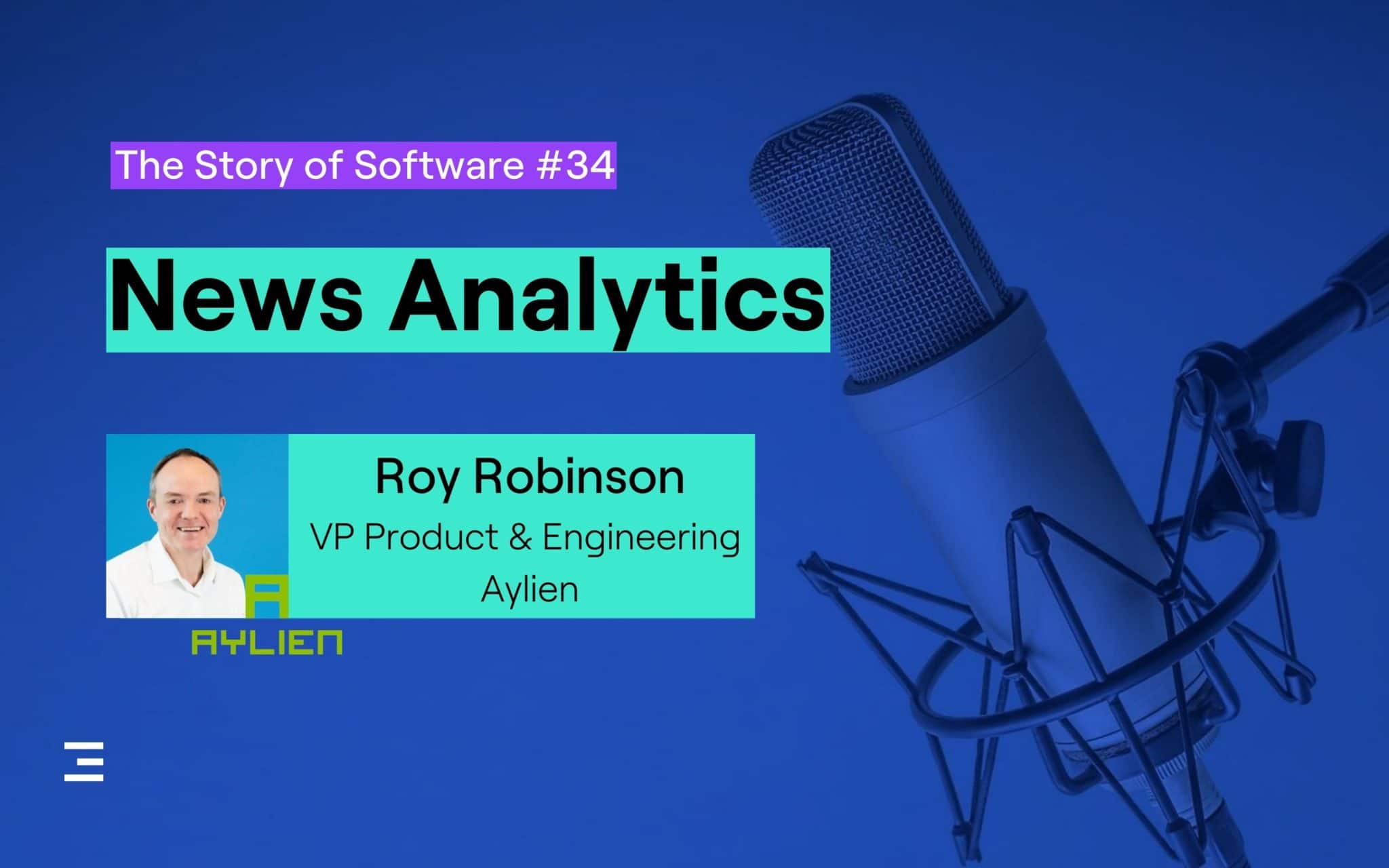 story of software podcast episode on news analytics