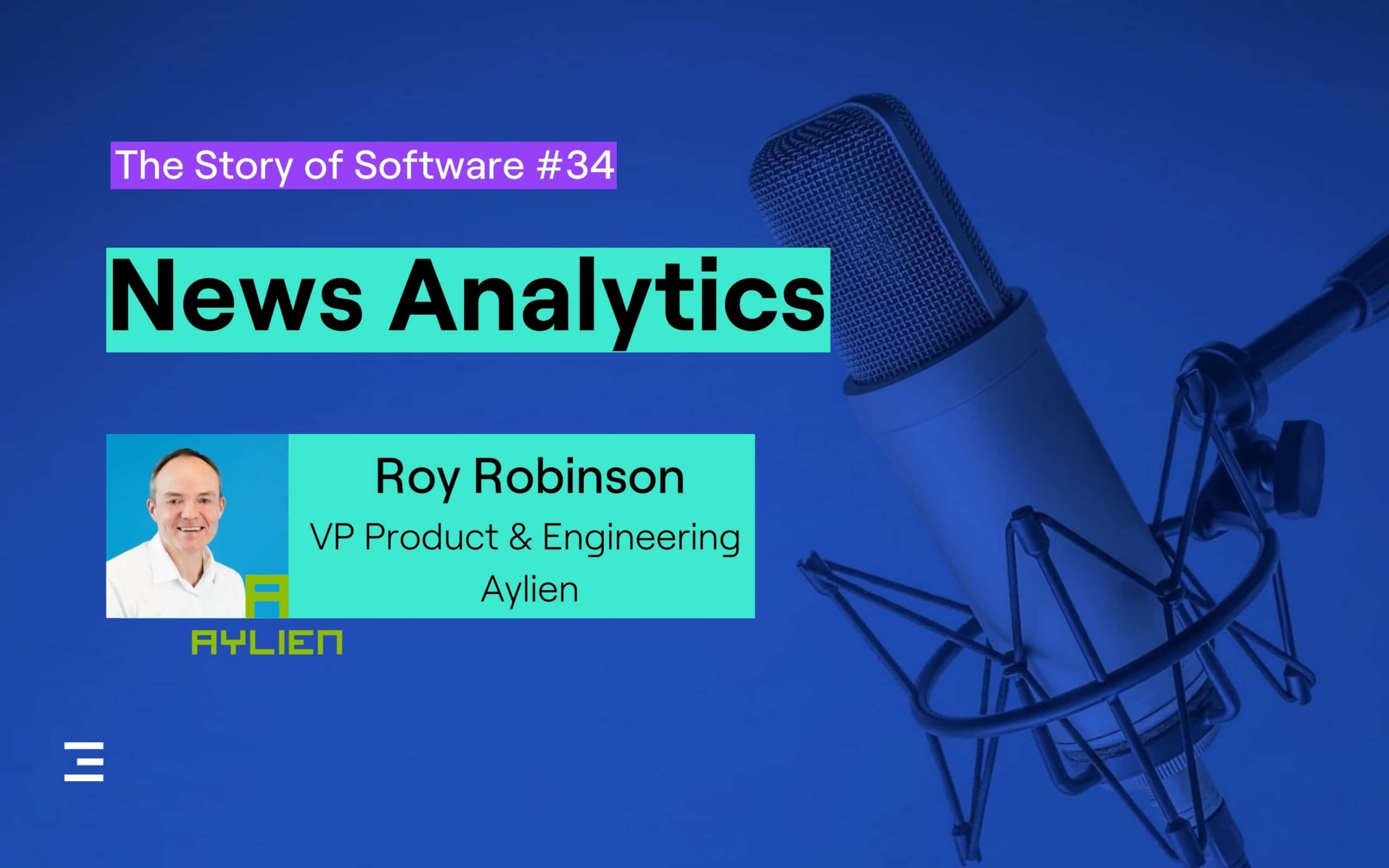 story of software podcast episode on news analytics