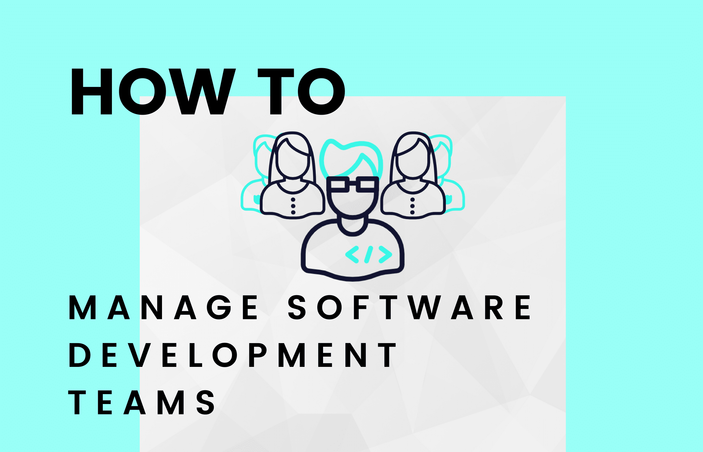 How To Manage A Software Team