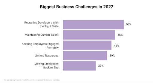 software industry challenges 2022