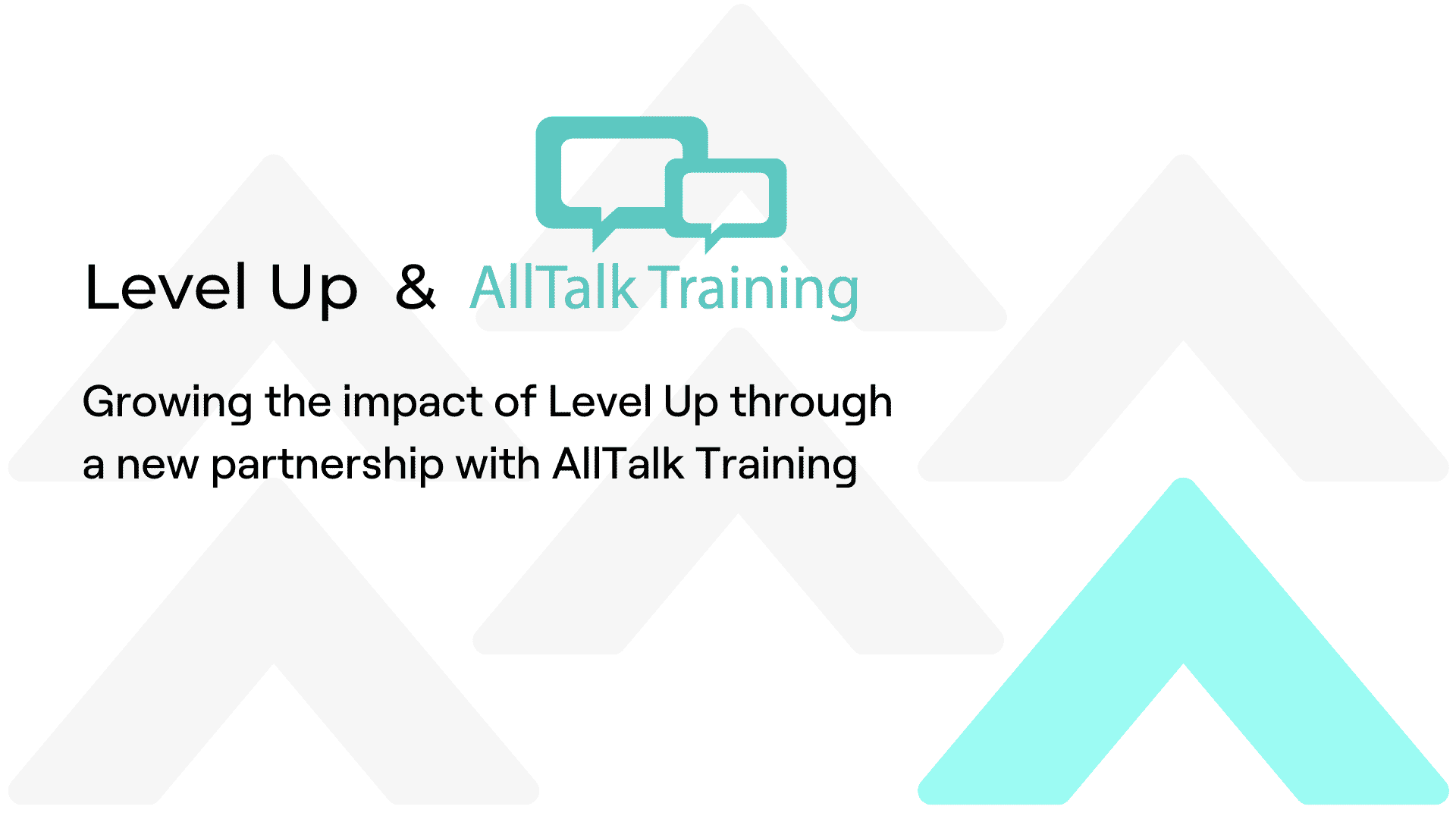 level up partnership with alltalk training