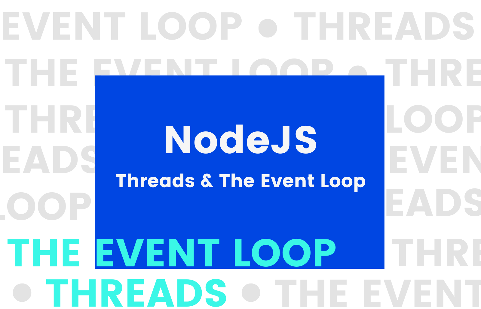 nodejs multithreading and the event loop