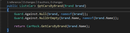 code nugget refactoring