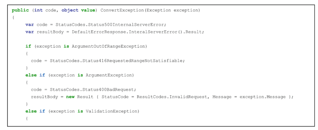 table-driven design