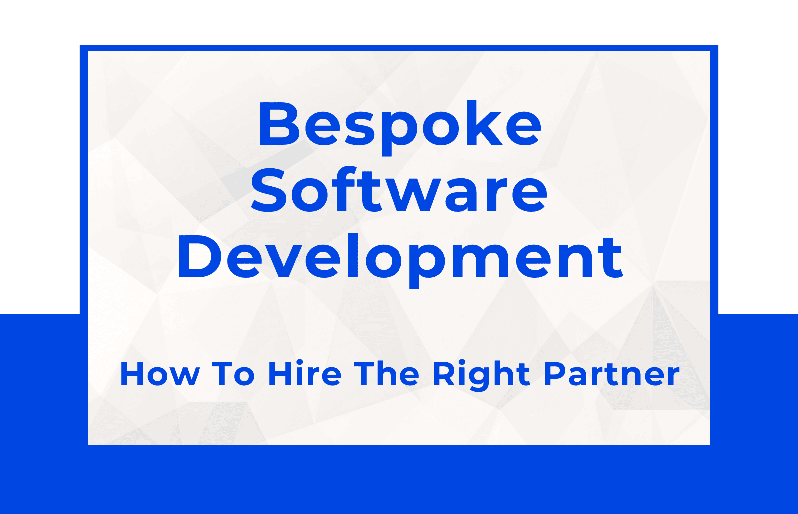 bespoke software development by Zartis