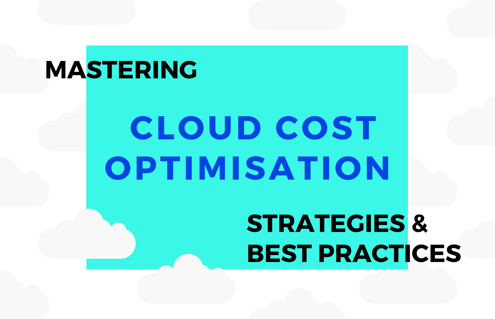 cloud cost optimisation strategies