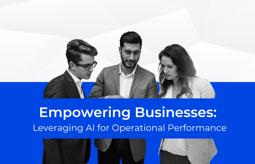 3 AI team members working on operational performance