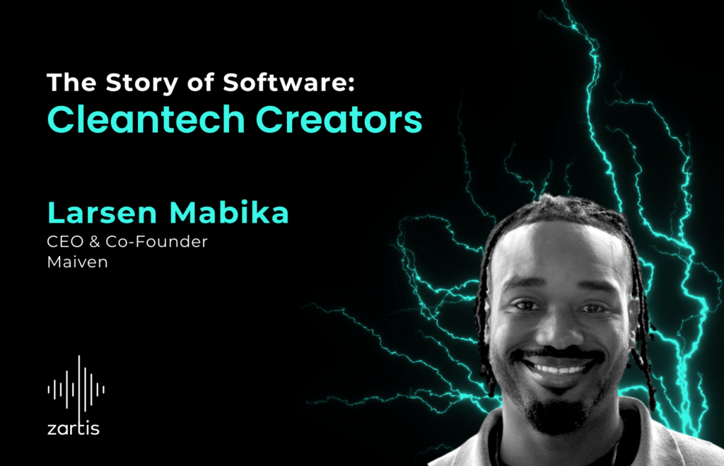 Climate tech entrepreneur, Larsen Mabika