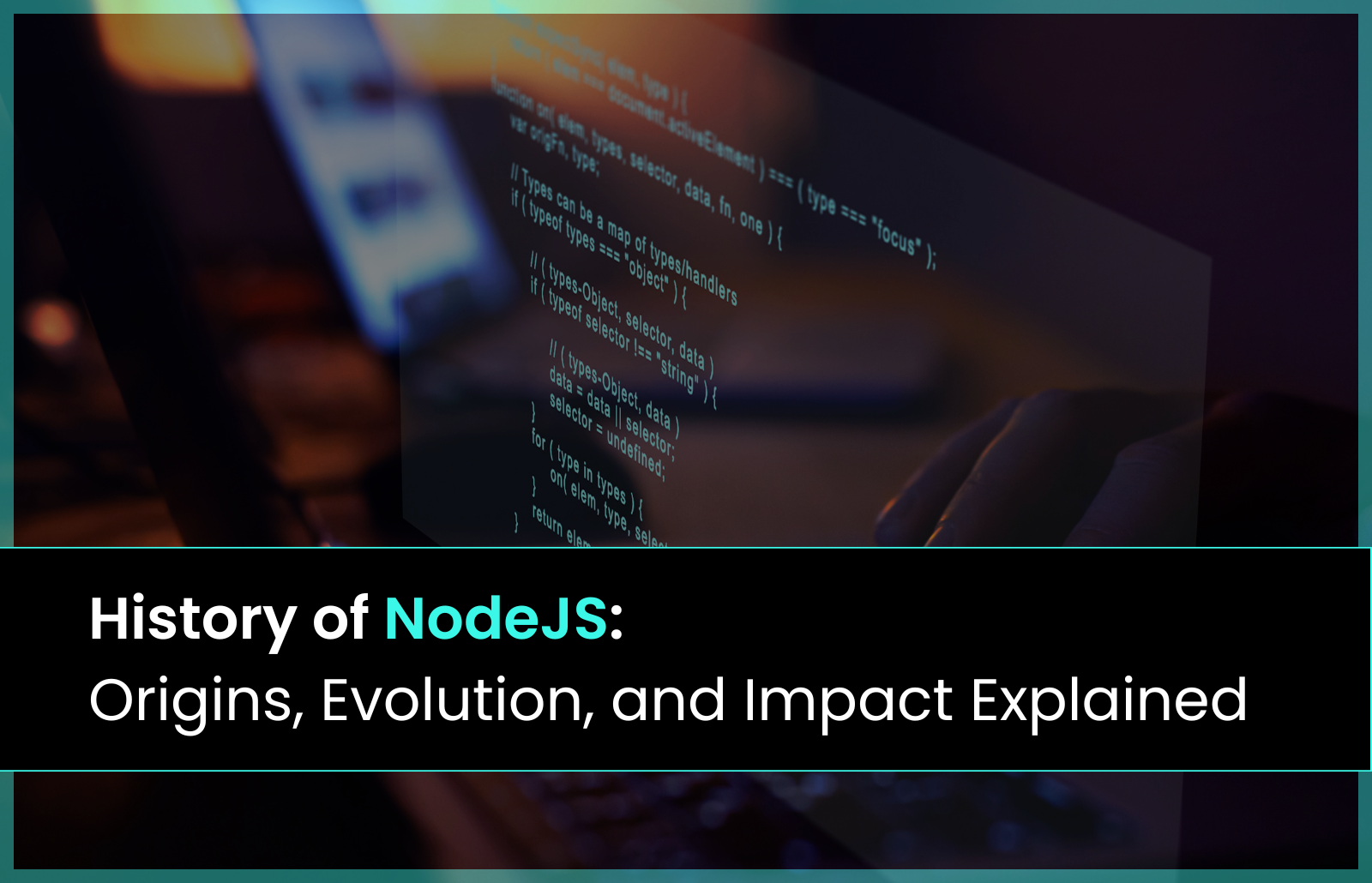 history of nodejs development