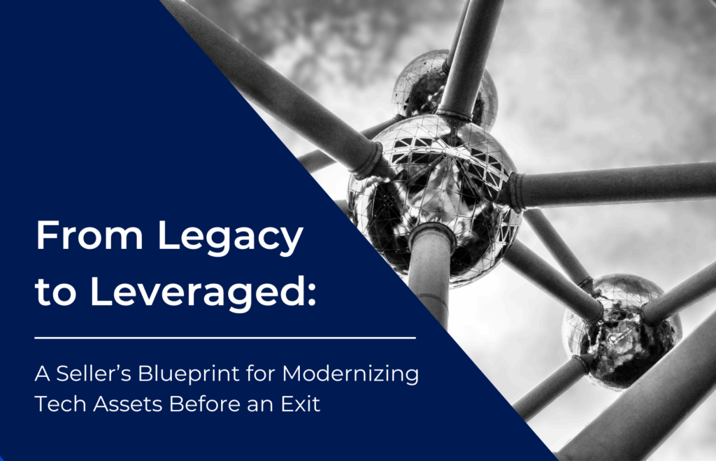 A Seller’s Blueprint for Software Modernization