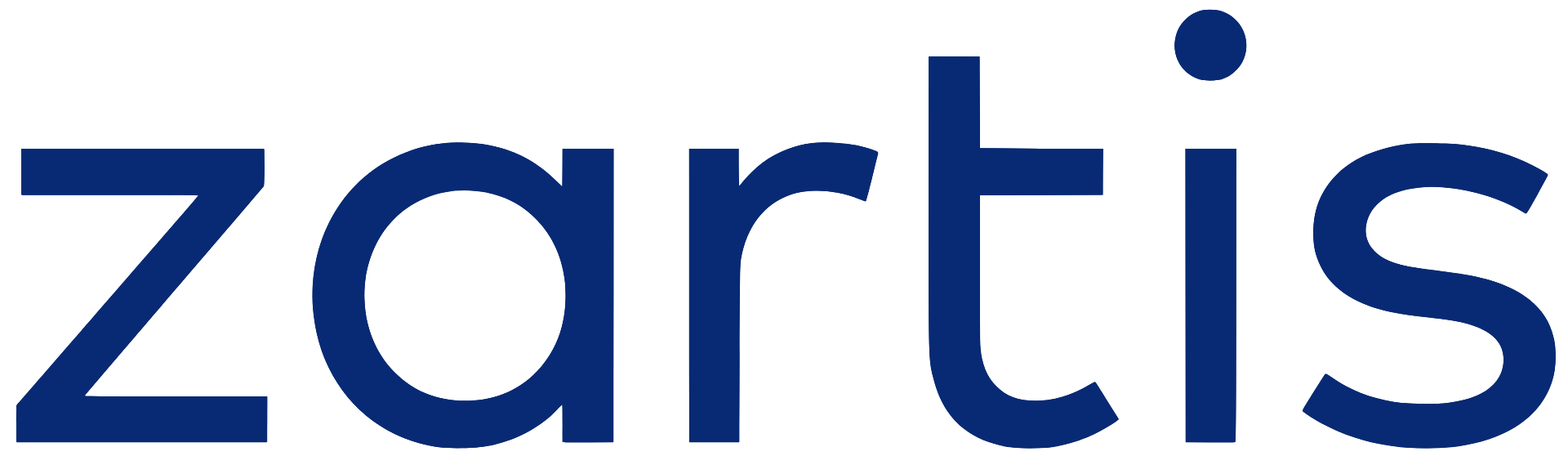 Zartis logo navy