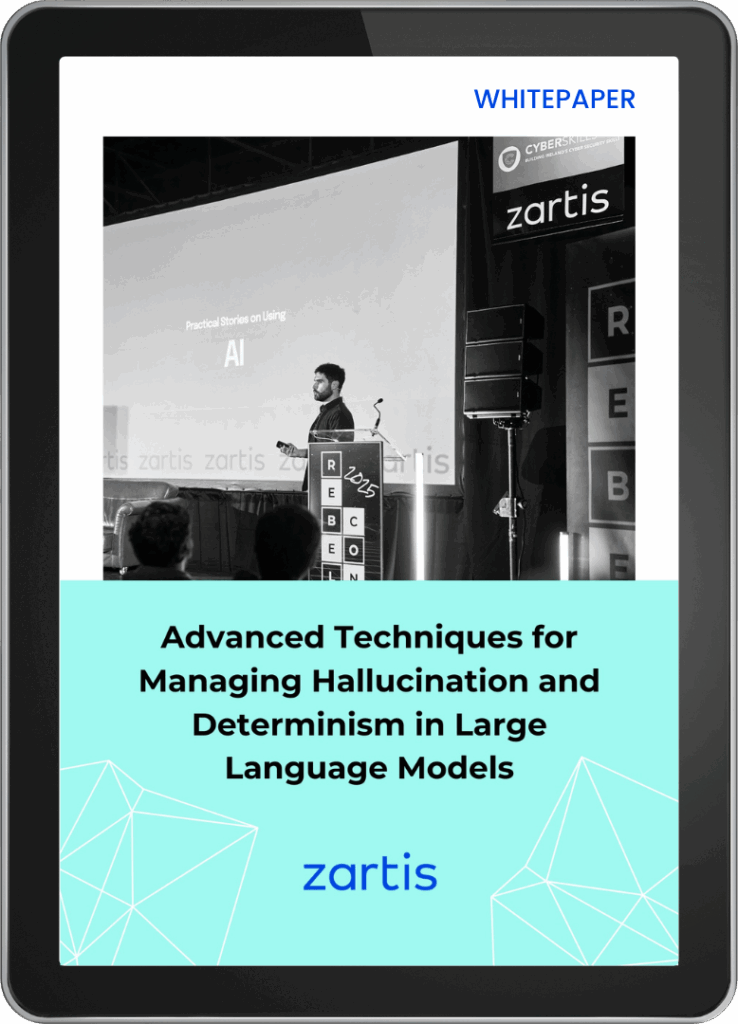 Zartis whitepaper on llm hallucinations and determinism