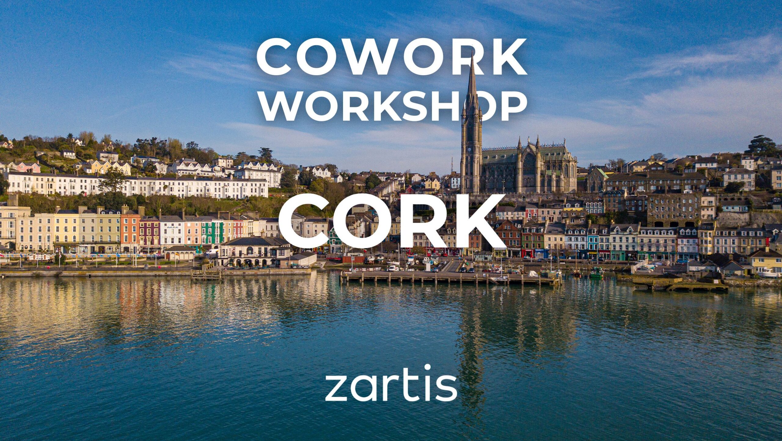 Cork city view where Zartis Cowork workshop will take place