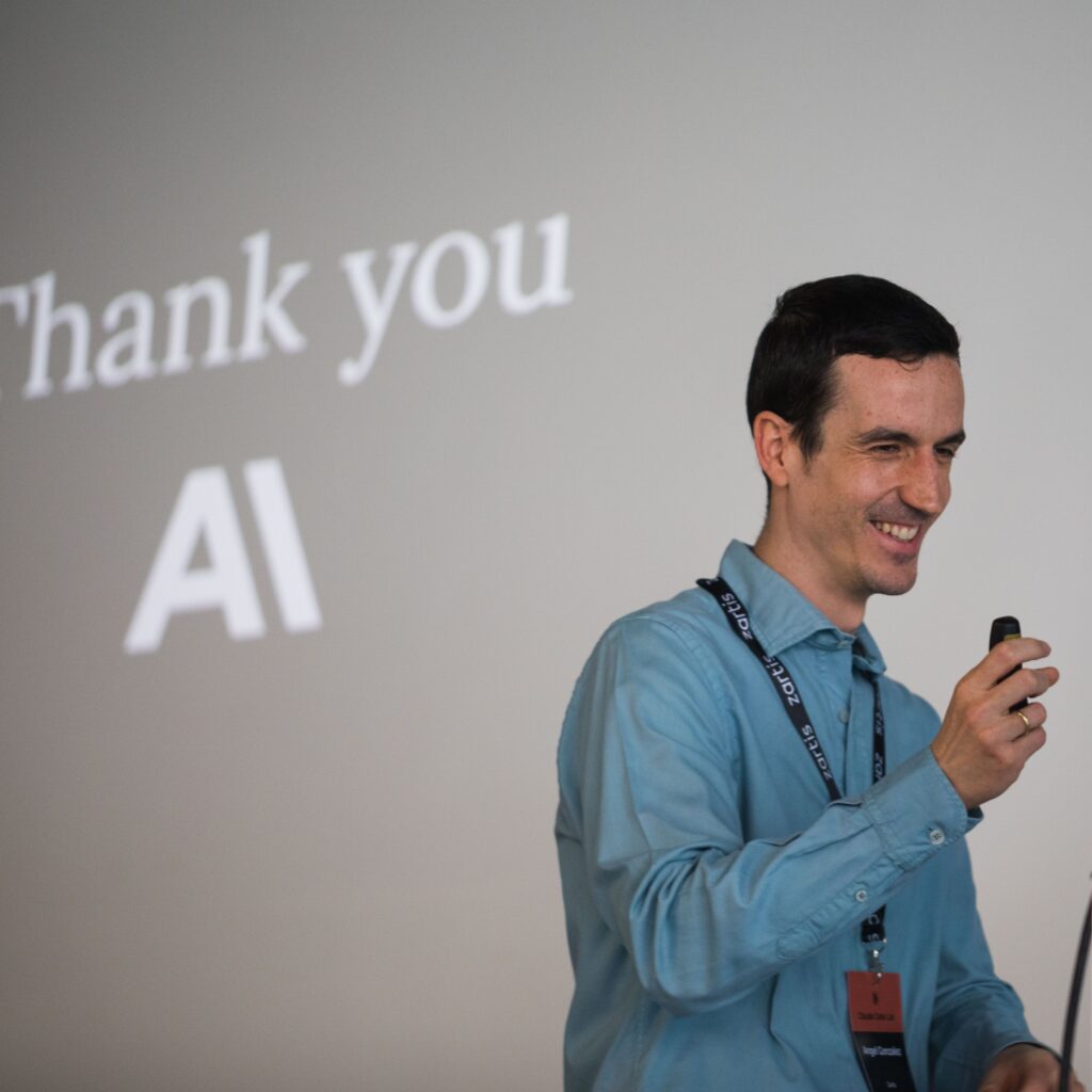 zartis ai expert giving a claude code workshop